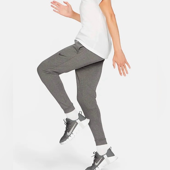 Men’s Nike Dry-Fit Taper Fitness Fleece Pants - Size Large - Picture 1 of 16